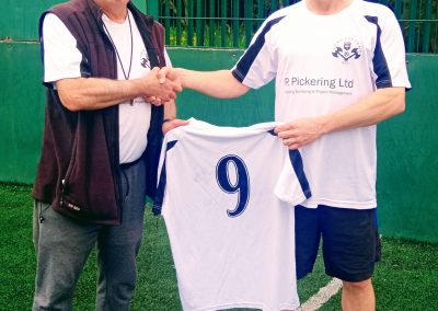 York Vikings Walking Football Club - Shirt Sponsor - R Pickering Ltd