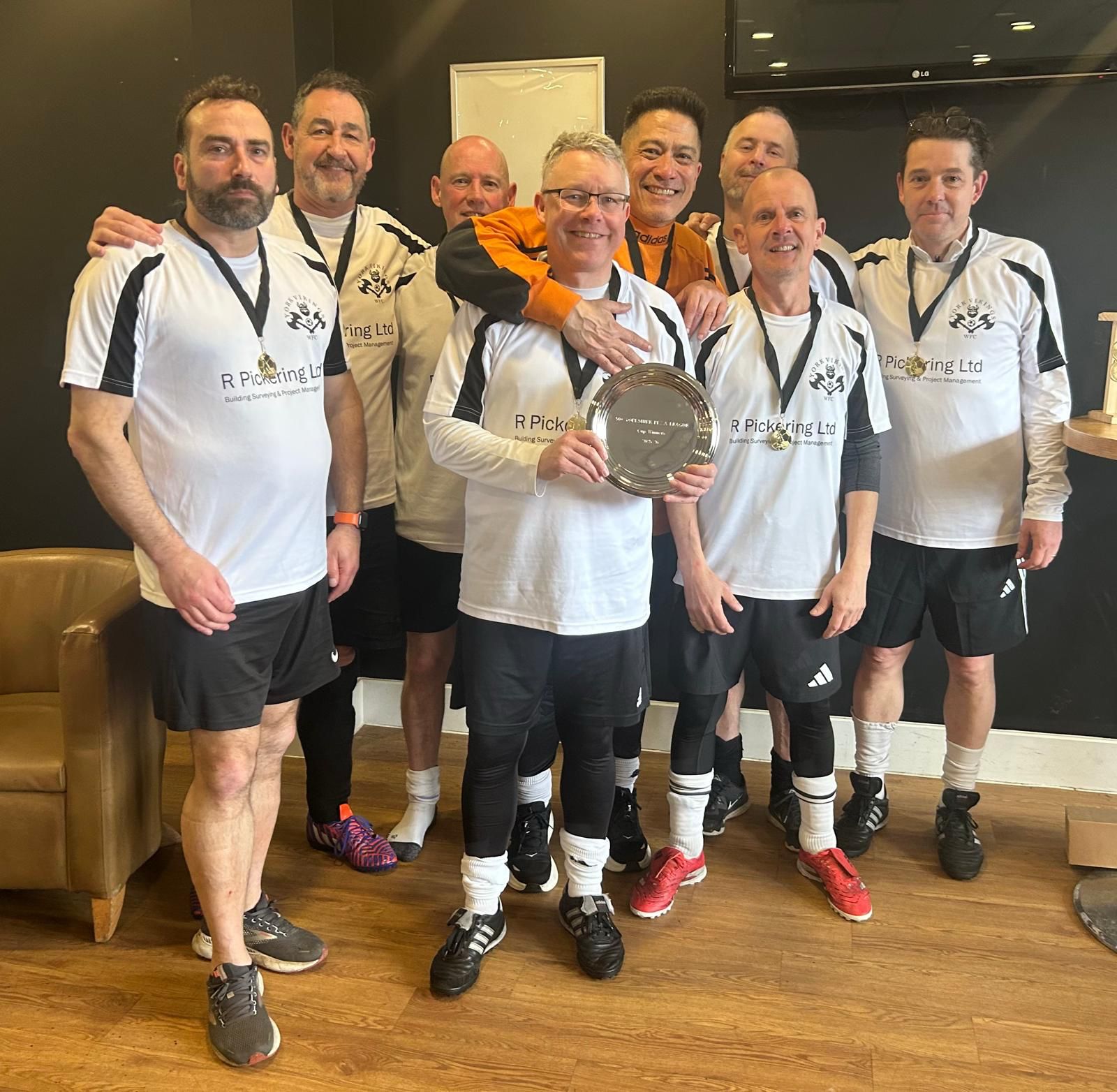 York Vikings Walking Football Club - Pizza League 50+ Cup Final - Winners